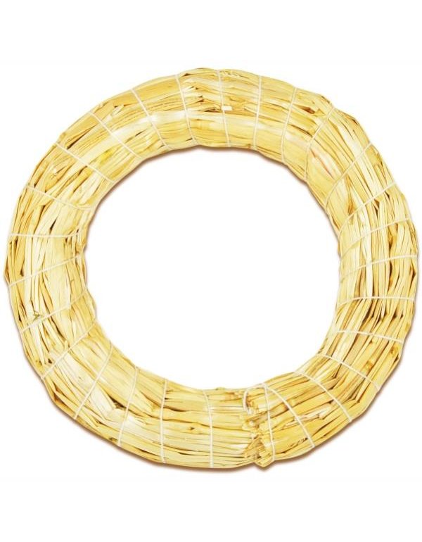 ΣΤΕΦΑΝΙ ΑΠΟ ΧΟΡΤΟ ΑΧΥΡΟ 25cm MEYCO