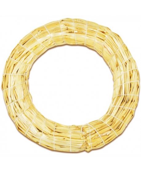 ΣΤΕΦΑΝΙ ΑΠΟ ΧΟΡΤΟ ΑΧΥΡΟ 25cm MEYCO