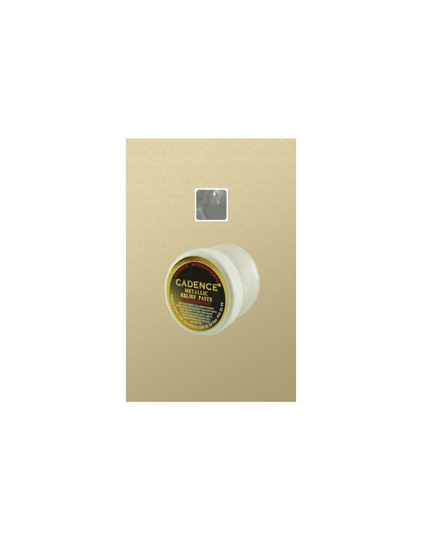 ΠΑΣΤΑ ΜΕΤΑLLIC CADENCE RELIEF PASTE 120ml SILVER