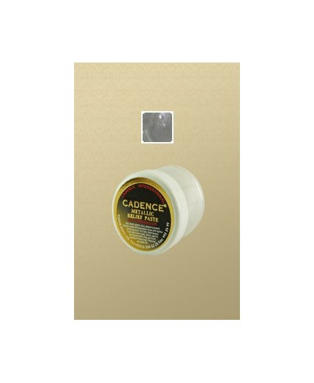 ΠΑΣΤΑ ΜΕΤΑLLIC CADENCE RELIEF PASTE 120ml SILVER