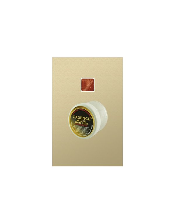 ΠΑΣΤΑ CADENCE ΜETALLIC RELIEF PASTE 150ml COPPER