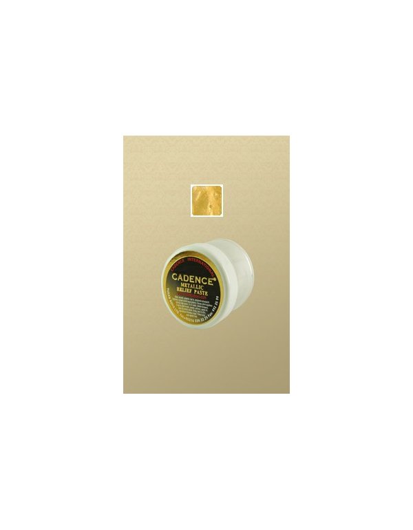 ΠΑΣΤΑ CADENCE ΜETALLIC RELIEF PASTE 150ml GOLD