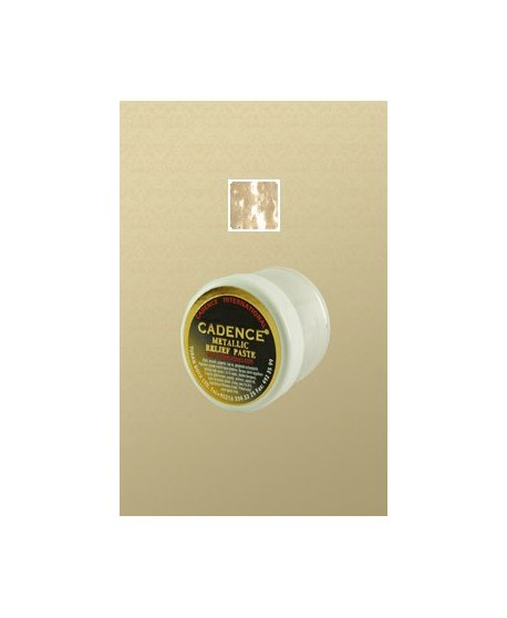 ΠΑΣΤΑ CADENCE ΜETALLIC RELIEF PASTE 150ml CΗAMPAIGNE