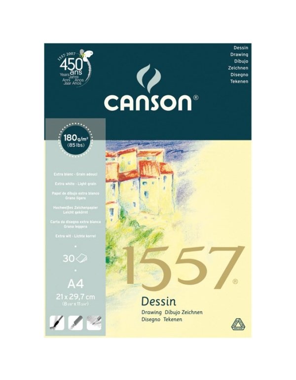 ΜΠΛΟΚ CANSON 1557 DESSIN Α3 180gr 30Φ 