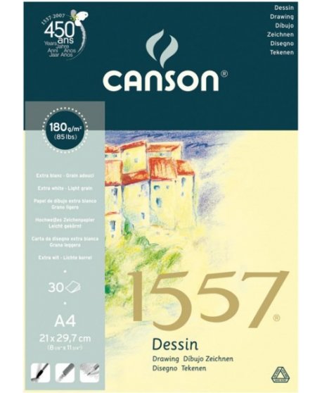 ΜΠΛΟΚ CANSON 1557 DESSIN Α3 180gr 30Φ 