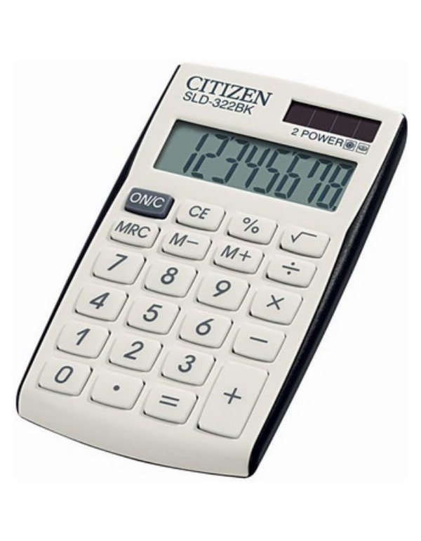 ΑΡΙΘΜΟΜΗΧΑΝΗ CITIZEN SLD-322BK (8 ΨΗΦΙΩΝ) 