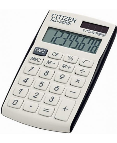ΑΡΙΘΜΟΜΗΧΑΝΗ CITIZEN SLD-322BK (8 ΨΗΦΙΩΝ) 