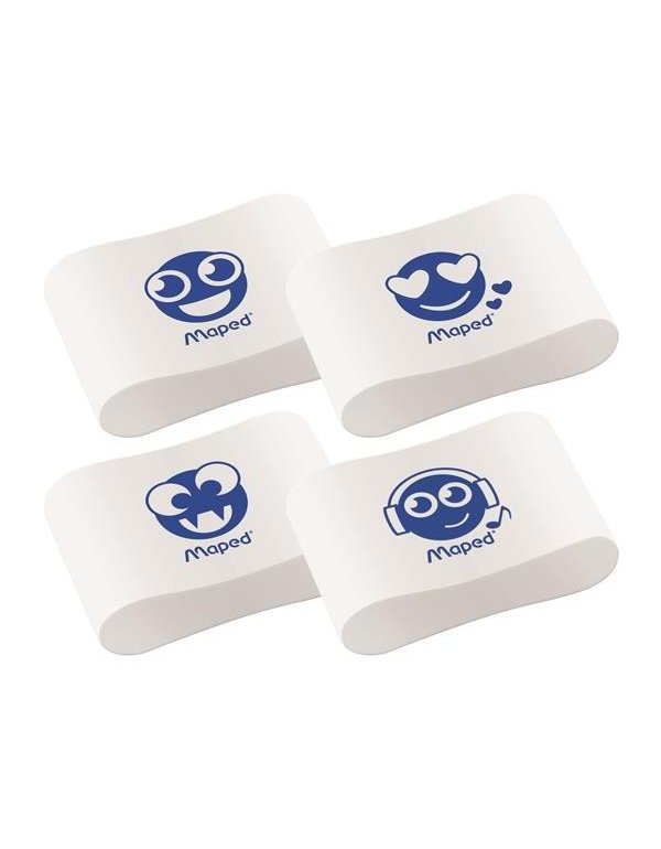 MAPED ΓΟΜΑ ΜΙΝΙ ΛΕΥΚΗ ΦΑΤΣΟΥΛΕΣ