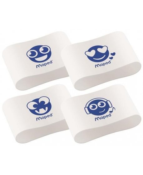 MAPED ΓΟΜΑ ΜΙΝΙ ΛΕΥΚΗ ΦΑΤΣΟΥΛΕΣ