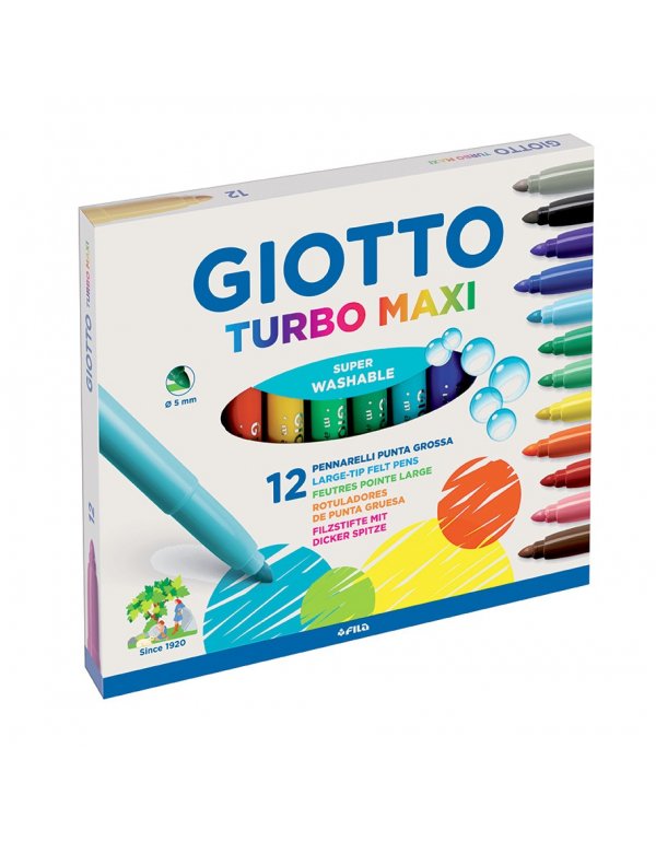 ΜΑΡΚΑΔΟΡΟΣ GIOTTO TURBO MAXI SUPERWASHABLE 12TEM.