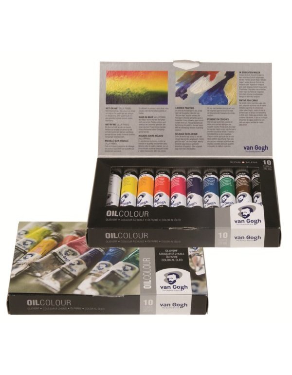 ΛΑΔΙΑ TALENS 20ml VAN GOGH BASIC SET 10τεμ.