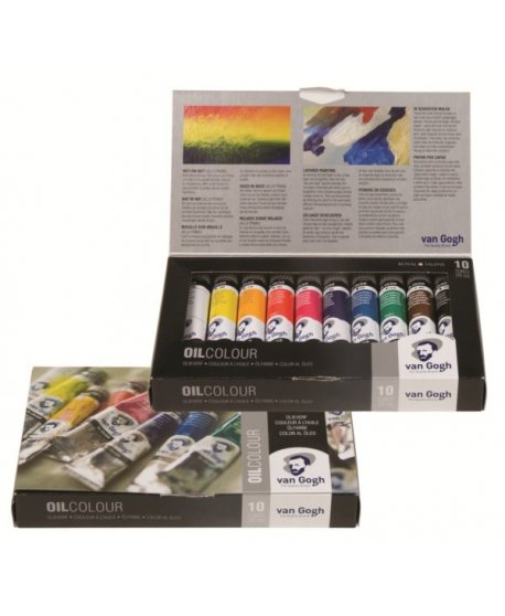 ΛΑΔΙΑ TALENS 20ml VAN GOGH BASIC SET 10τεμ.