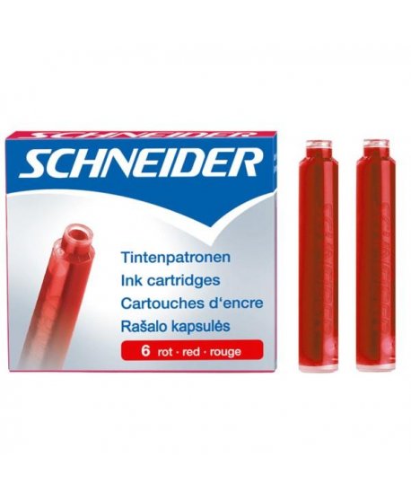 ΑΜΠΟΥΛΕΣ SCHNEIDER ΣΕΤ 6ΤΕΜ. ΚΟΚΚΙΝΟ