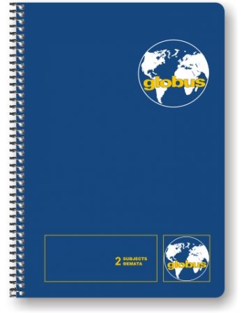  ΤΕΤΡΑΔΙΟ ΣΠΙΡΑΛ 4 ΘΕΜΑΤΑ GLOBUS CLASSIC 17x25cm