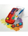 ΝΕΡΟΜΠΟΓΙΕΣ FABER CASTELL 12 ΧΡΩΜΑΤΑ PAINT BOX PALETTE
