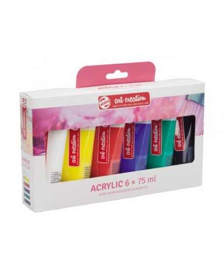 ΑΚΡΥΛΙΚΑ TALENS 75ml ArtCreation 6τεμ. ASSORTED