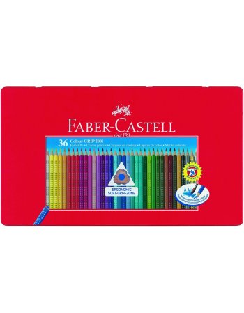 ΞΥΛΟΜΠΟΓΙΕΣ ΑΚΟΥΑΡΕΛΑΣ 36τεμ. FABER CASTELL