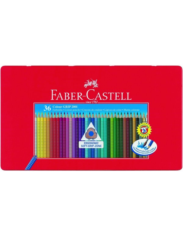 ΞΥΛΟΜΠΟΓΙΕΣ ΑΚΟΥΑΡΕΛΑΣ 36τεμ. FABER CASTELL