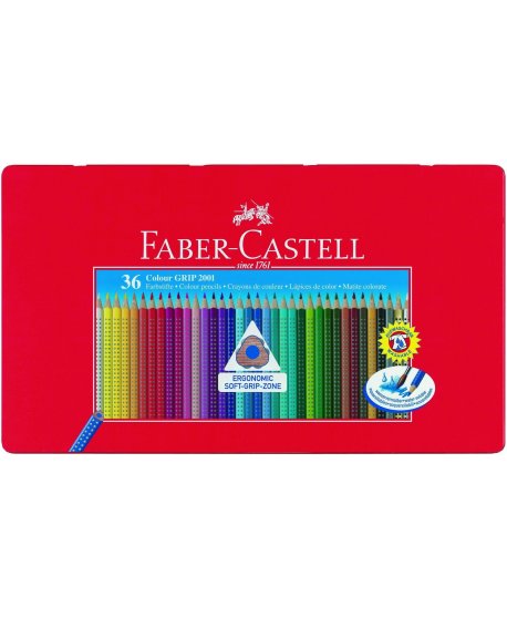 ΞΥΛΟΜΠΟΓΙΕΣ ΑΚΟΥΑΡΕΛΑΣ 36τεμ. FABER CASTELL