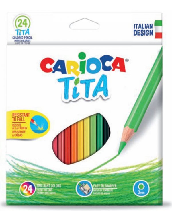 ΞΥΛΟΜΠΟΓΙΕΣ CARIOCA TITA 24τεμ.