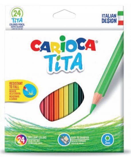 ΞΥΛΟΜΠΟΓΙΕΣ CARIOCA TITA 24τεμ.