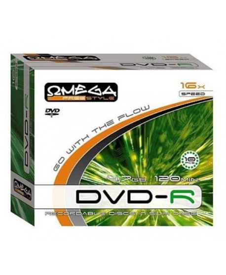  FREESTYLE DVD-R 4,7 GB16x SLIM CASE 10TEM.