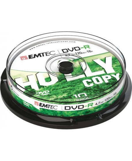 ΔΙΣΚΟΙ EMTEC DVD-R 4,7GB 16X CB 10τεμ