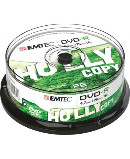 ΔΙΣΚΟΙ EMTEC DVD-R 4,7GB 16X CB 25τεμ