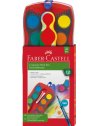 ΝΕΡΟΜΠΟΓΙΕΣ FABER CASTELL 12 ΧΡΩΜΑΤΑ PAINT BOX PALETTE
