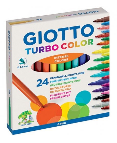  ΜΑΡΚΑΔΟΡΟΣ GIOTTO TURBO SUPERWASHABLE 24 τεμ. 
