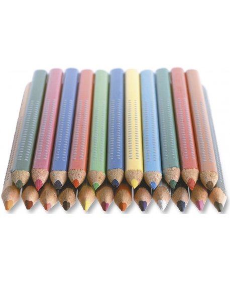 ΞΥΛΟΜΠΟΓΙΕΣ FABER CASTELL JUMBO GRIP ΜΟΝΟΧΡΩΜΙΑ 