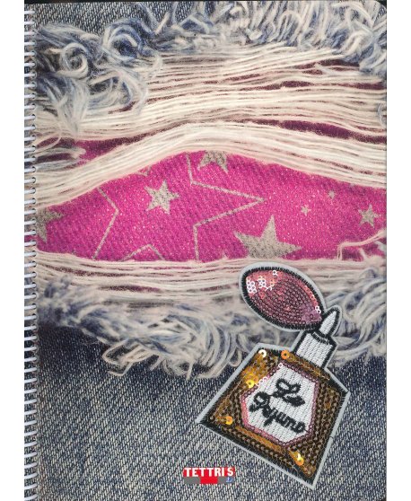 ΤΕΤΡΑΔΙΟ ΣΠΙΡΑΛ TETRIS 3Θ. PERFUME 17x25cm