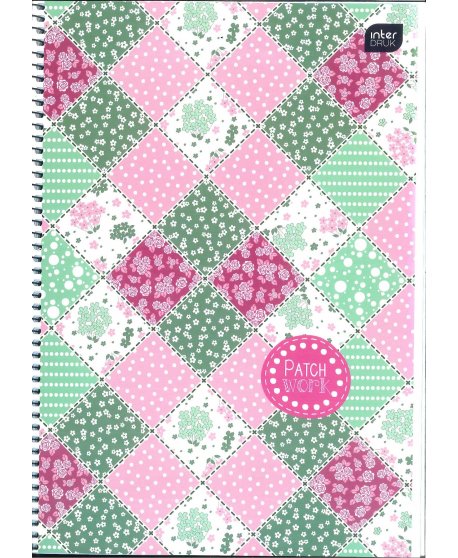 ΤΕΤΡΑΔΙΟ ΣΠΙΡΑΛ 4Θ. ΙΝΤΕRDRUK WIRE4 17x25cm