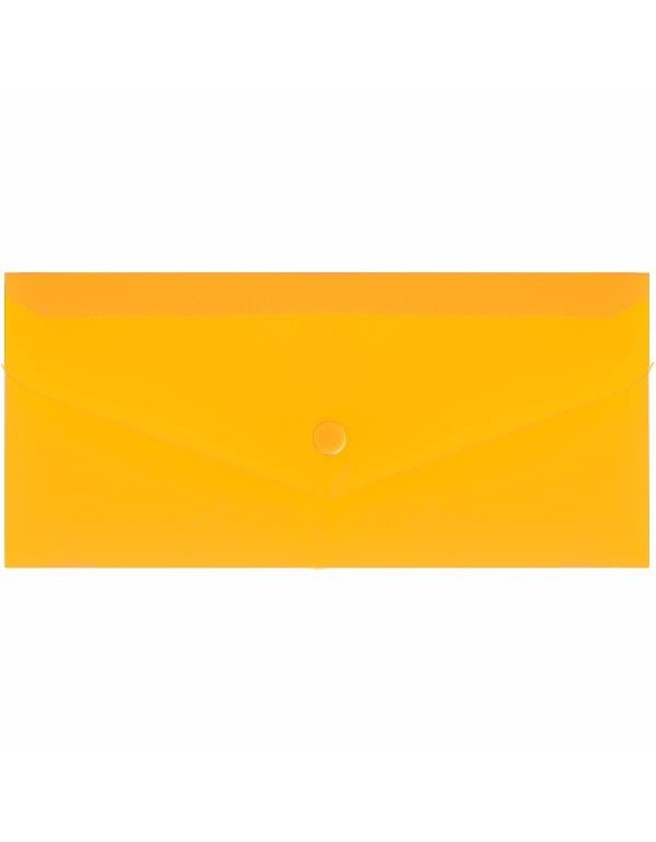 ΦΑΚΕΛΟΣ ΔΙΑΦΑΝΗΣ PP ECONOMIX ΚΟΥΜΠΙ 11x22.5cm ΚΙΤΡΙΝΟ