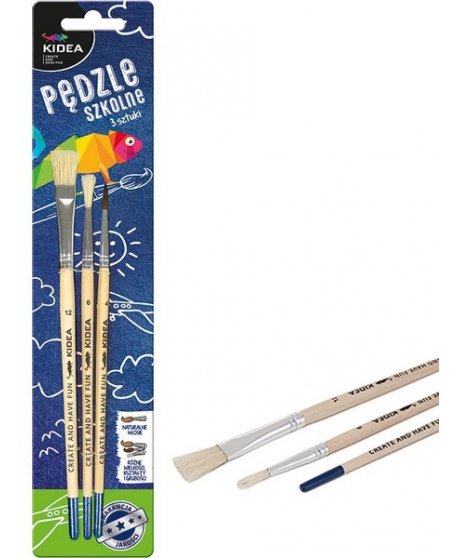 ΠΙΝΕΛΑ KIDEA P3KA 3 ΤΕΜ (ΣΤΡΟΓ.-ΠΛΑΚΕ)