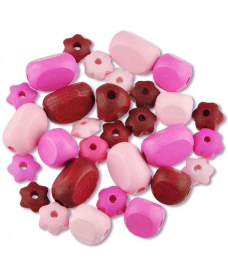 ΧΑΝΤΡΕΣ ΞΥΛΙΝΕΣ ΜΙΧ ΦΟΥΞΙΑ 28τεμ.