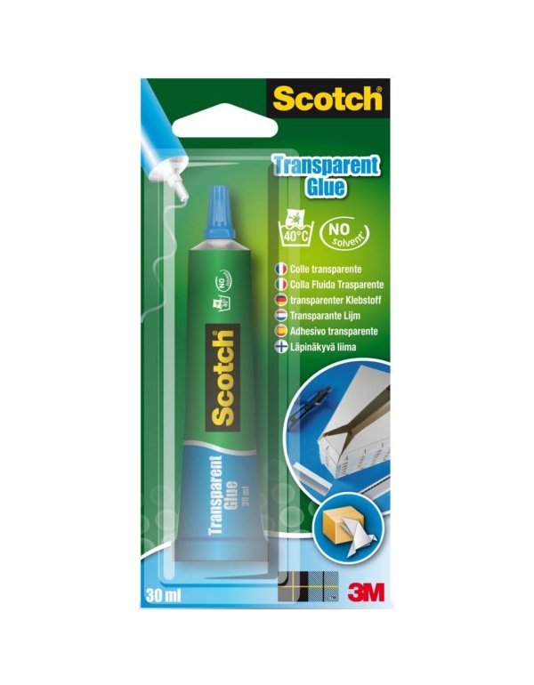 ΚΟΛΛΑ 3Μ SCOTCH GEL ΤRANSPARENT ΧΩΡΙΣ ΔΙΑΛΥΤΕΣ 30ml