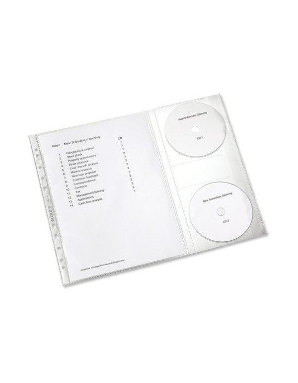 ΖΕΛΑΤΙΝΗ Α4 ΜΕ ΤΡΥΠΑ & ΕΠΕΚΤΑΣΗ ΓΙΑ 2 CD