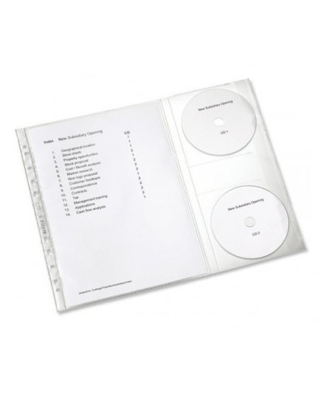 ΖΕΛΑΤΙΝΗ Α4 ΜΕ ΤΡΥΠΑ & ΕΠΕΚΤΑΣΗ ΓΙΑ 2 CD