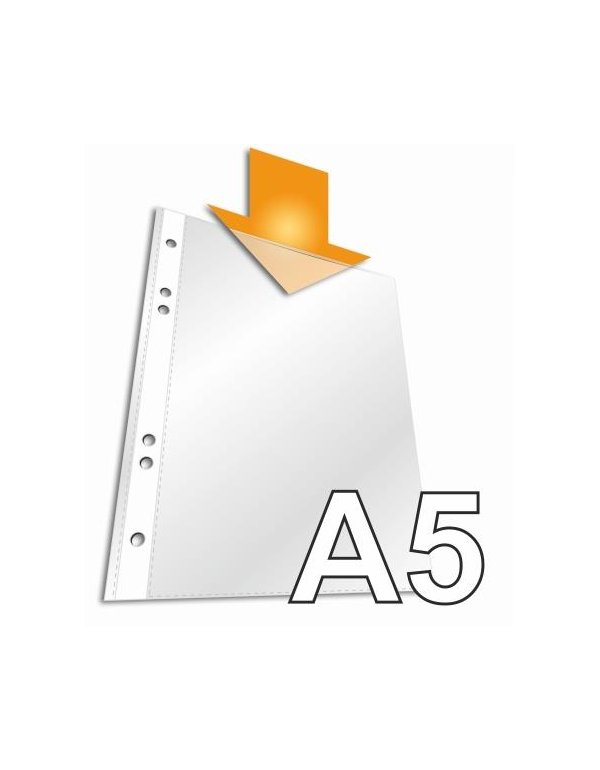 ΖΕΛΑΤΙΝΕΣ DURABLE ΚΡΙΚ ΑΝΩ Α5 100ΤΕΜ.