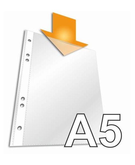 ΖΕΛΑΤΙΝΕΣ DURABLE ΚΡΙΚ ΑΝΩ Α5 100ΤΕΜ.