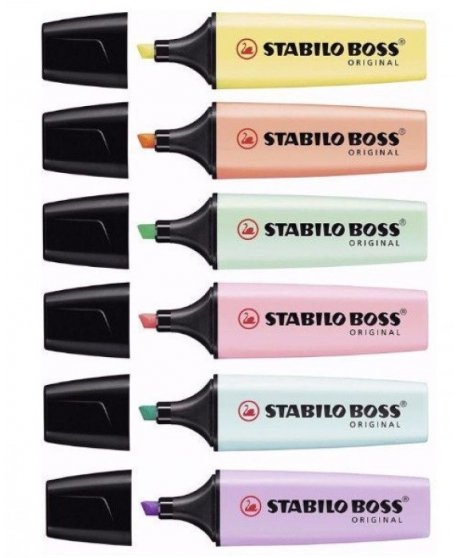 ΜΑΡΚΑΔΟΡΟΣ ΥΠΟΓΡΑΜΜΙΣΗΣ STABILO PASTEL
