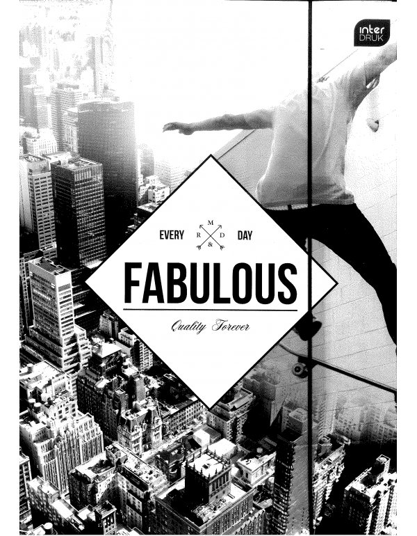 ΝΤΟΣΙΕ ΧΑΡΤΙΝΟΣ A4 ΜΕ ΛΑΣΤΙΧΟ INTERDRUK FABULOUS