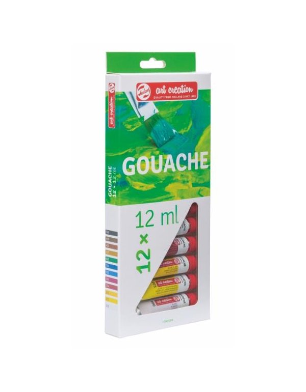 ΤΕΜΠΕΡΑ ART CREATION COUACHE TALENS 12ml 12ΤΕΜ.