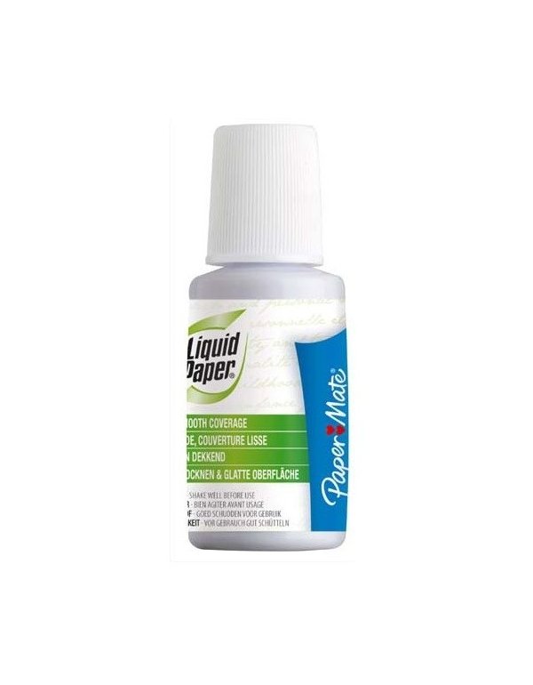 LIQUID PAPER ΔΙΟΡΘΩΤΙΚΟ ΥΓΡΟ 20ml PAPERMATE