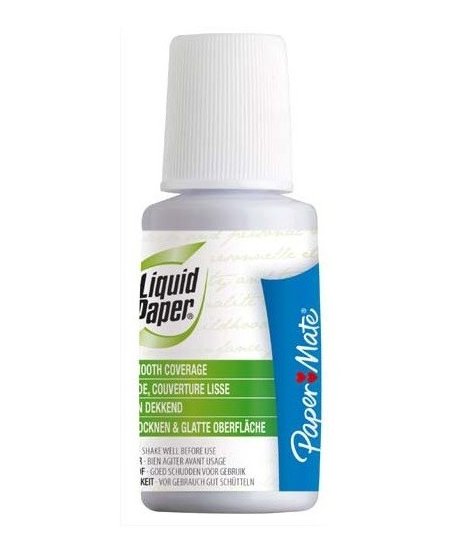 LIQUID PAPER ΔΙΟΡΘΩΤΙΚΟ ΥΓΡΟ 20ml PAPERMATE