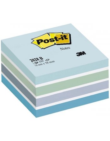 ΚΥΒΟΙ 3Μ 76x76mm ΜΠΛΕ ΑΠΟΧΡΩΣΕΙΣ 450Φ.