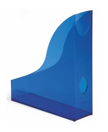 ΧΑΡΤΟΘΗΚΗ ΓΩΝΙΑ DURABLE ΔΙΑΦΑΝΗΣ ΜΠΛΕ