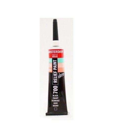 ΠΕΡΙΓΡΑΜΜΑ TALENS DECORFIN ΜΑΥΡΟ 20ml