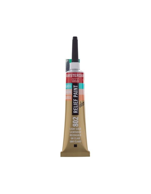 ΠΕΡΙΓΡΑΜΜΑ TALENS AMSTERDAM RELIEF PAINT 20ml ΑΝΟΙΧΤΟ ΧΡΥΣΟ